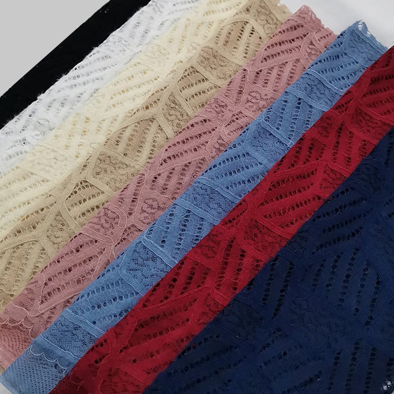 Feather Polyester Brushed Lace Fabric for Women's Wear Wholesale Suppl 7